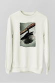 Asker Beyaz Unisex Sweatshirt