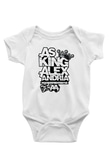 Asking Alexandria Baskılı Beyaz Unisex Bebek Body - Zıbın