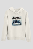 Asking Alexandria Baskılı Unisex Beyaz Hoodie