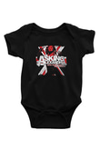 Asking Alexandria Baskılı Unisex Siyah Bebek Body - Zıbın