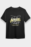 Asking Alexandria Baskılı Unisex Siyah Tişört