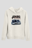 Asking Alexandria Beyaz Unisex Kapüşonlu Sweatshirt