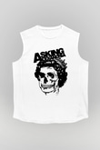 Asking Alexandria Beyaz Unisex Kolsuz Tişört