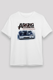 Asking Alexandria Beyaz Unisex Tişört T-Shirt - TişörtFabrikası