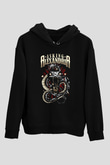 Asking Alexandria Siyah Unisex Kapüşonlu Sweatshirt