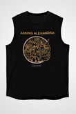 Asking Alexandria Siyah Unisex Kolsuz Tişört