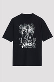 Asking Alexandria Siyah Unisex Oversize Tişört T-Shirt