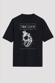 Asking Alexandria Siyah Unisex Oversize Tişört T-Shirt