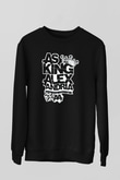 Asking Alexandria Siyah Unisex Sweatshirt