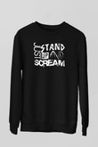 Asking Alexandria Siyah Unisex Sweatshirt
