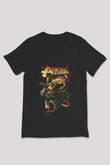 Asking Alexandria Siyah Unisex V Yaka Tişört