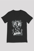 Asking Alexandria Siyah Unisex V Yaka Tişört T-Shirt