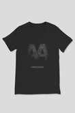 Asking Alexandria Siyah Unisex V Yaka Tişört