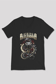 Asking Alexandria Siyah Unisex V Yaka Tişört