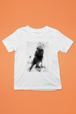 Aslan Beyaz Unisex Çocuk Tişört