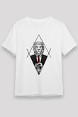 Aslan Beyaz Unisex Tişört T-Shirt - TişörtFabrikası