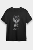 Aslan Siyah Unisex Tişört T-Shirt - TişörtFabrikası