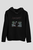 Assassin Siyah Unisex Kapüşonlu Sweatshirt