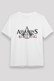 Assassin's Creed Beyaz Unisex Tişört T-Shirt