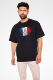 Assassin's Creed Siyah Unisex Oversize Tişört T-Shirt