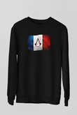 Assassin's Creed Siyah Unisex Sweatshirt