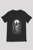 Assassin's Creed Siyah Unisex V Yaka Tişört T-Shirt