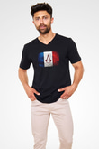Assassin's Creed Siyah Unisex V Yaka Tişört T-Shirt