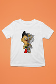 Astroboy Baskılı Unisex Beyaz Çocuk Tişört