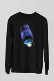 Astrofizikçi Siyah Unisex Sweatshirt