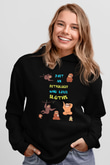Astrolog Siyah Unisex Kapüşonlu Sweatshirt