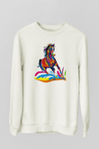 At Beyaz Unisex Sweatshirt