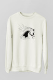 At Beyaz Unisex Sweatshirt
