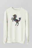 At Beyaz Unisex Sweatshirt