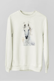 At Beyaz Unisex Sweatshirt