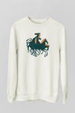 At Beyaz Unisex Sweatshirt