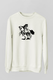 At Beyaz Unisex Sweatshirt