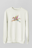 At Beyaz Unisex Sweatshirt