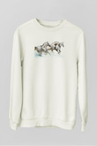 At Beyaz Unisex Sweatshirt
