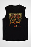 At War Siyah Unisex Kolsuz Tişört