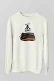 Atari Beyaz Unisex Sweatshirt