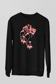 Atari Siyah Unisex  Sweatshirt