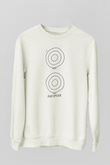 Atıcılık Baskılı Unisex Ekru Sweatshirt