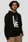 Atıcılık - Shooting Baskılı Unisex Siyah Hoodie