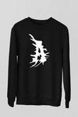 Atilla Siyah Unisex Sweatshirt