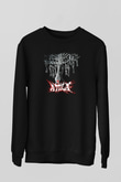 Atilla Siyah Unisex Sweatshirt