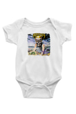 Atrophy Baskılı Unisex Beyaz Bebek Body - Zıbın