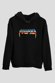 Atrophy Siyah Unisex Kapüşonlu Sweatshirt
