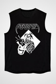 Atrophy Siyah Unisex Kolsuz Tişört