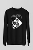 Atrophy Siyah Unisex Sweatshirt