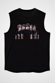 Attack Attack Siyah Unisex Kolsuz Tişört